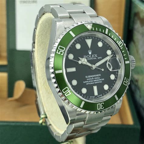 set libretti rolex seriali y 2003|2003 Rolex 16610LV Submariner Anniversary Y Serial Fat Four .